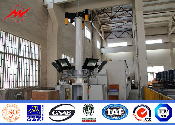 Tour légère de haut mât de stade de football de l'anticorrosif 30m avec le système de levage