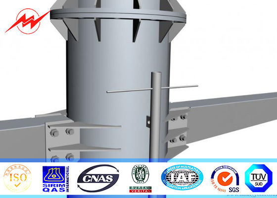 l'acier de 11M a galvanisé le courant électrique Polonais pour la ligne aérienne de transmission