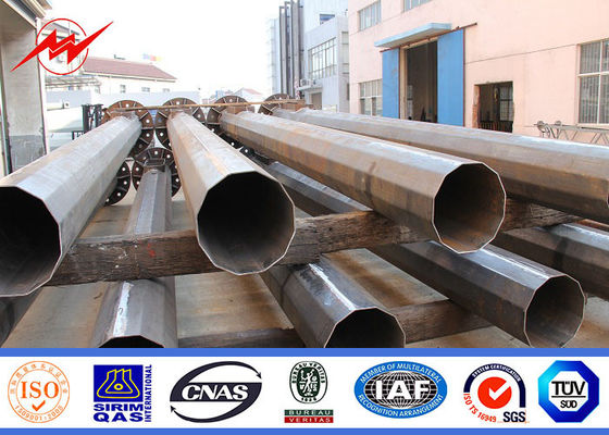 Centrales allumant le haut mât léger 36m carré conique Polonais avec le système d'emballage automatique