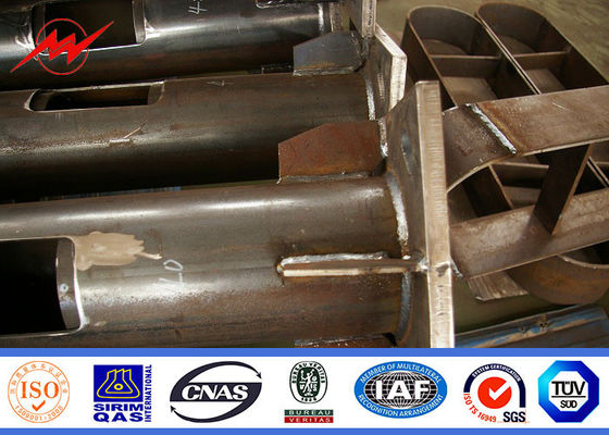 éclairage élevé de poteau de mât de stade de football de 45m avec le système de levage