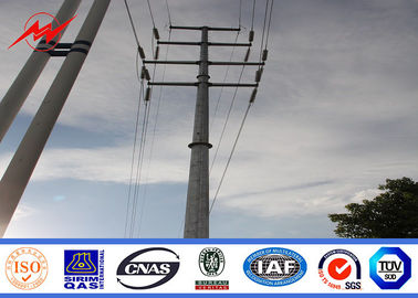 30 pi 3mm NEA Galvanized Steel Power Pole pour la ligne aérienne projet