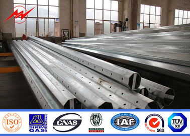 30 pi 3mm NEA Galvanized Steel Power Pole pour la ligne aérienne projet