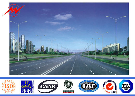 HDG 3mm 10m conjuguent Polonais en acier galvanisé par Outreach avec le bras croisé