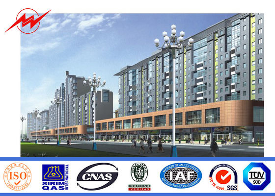 HDG 3mm 10m conjuguent Polonais en acier galvanisé par Outreach avec le bras croisé