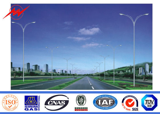 HDG 3mm 10m conjuguent Polonais en acier galvanisé par Outreach avec le bras croisé