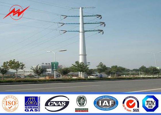 Galvanzied en acier Electric Power Polonais pour la ligne de transmission 345KV