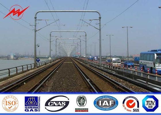 Type conique sections de la plaque d'acier trois d'épaisseur du poteau 2.75mm de courant électrique