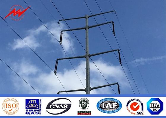 La haute tension multisided le poteau de courant électrique pour la transmission électrique