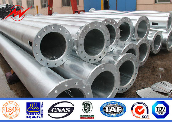 Section en acier galvanisée de peinture de l'allée 2.5mm Polonais un avec le bras deux croisé