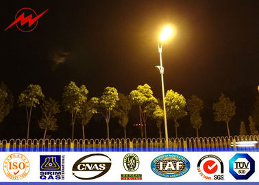 Immersion chaude ronde/octogonale de 8m a galvanisé le réverbère Polonais avec 30w LED