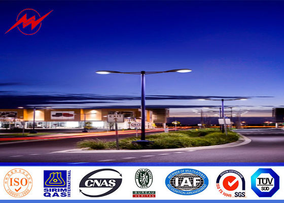 l'épaisseur de paroi de 10mm 3mm a galvanisé Polonais en acier pour la lumière de route