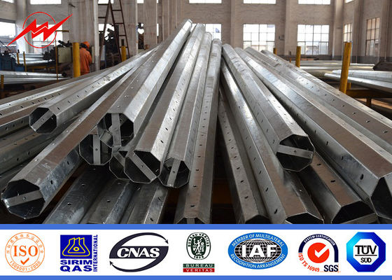 puissance Polonais électrique de transmission de 11KV HDG 25M 20KN avec les bras croisés