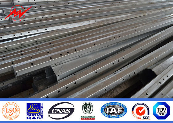 puissance Polonais électrique de transmission de 11KV HDG 25M 20KN avec les bras croisés