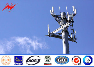 mâts en acier ASTM A 123 de téléphone mobile de la catégorie 355 de 46m