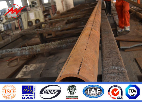 L'immersion chaude a galvanisé le réverbère solaire de 7m Polonais avec le bras simple