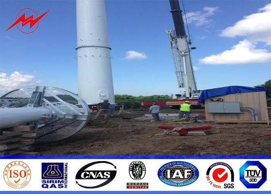 Autour de 100 pi de multi - tour mono de Polonais de plate-forme, tour en acier autosuffisante de trellis