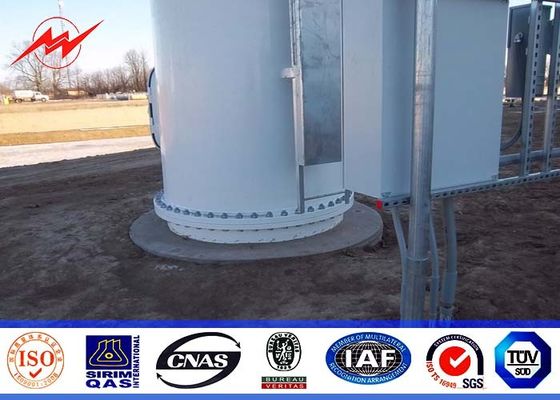 Autour de 100 pi de multi - tour mono de Polonais de plate-forme, tour en acier autosuffisante de trellis