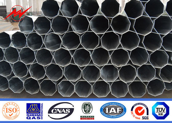 40FT octogones 138KV Polonais de service en acier pour la transmission de courant électrique