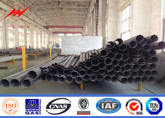 tour électrique en acier octogonale BV approuvée de transmission de fer d'angle de 3mm