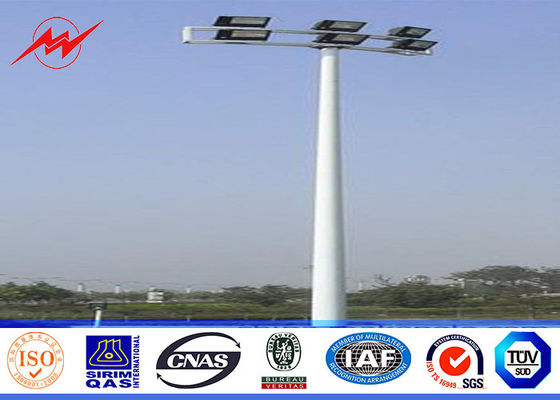 Haut mât galvanisé Polonais de 30M avec le treuil pour l'éclairage de parking