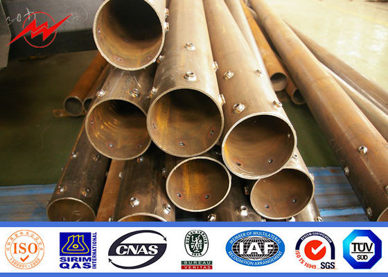 Haut mât conique galvanisé Polonais, Polonais légers extérieurs résidentiels léger de 30m