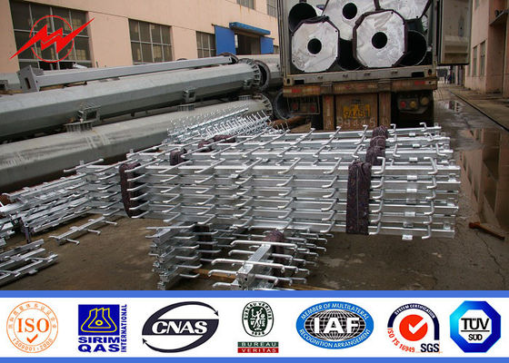 20m coniques haut mât Polonais de 8 lumières/parking Polonais légers avec HPS s'allument