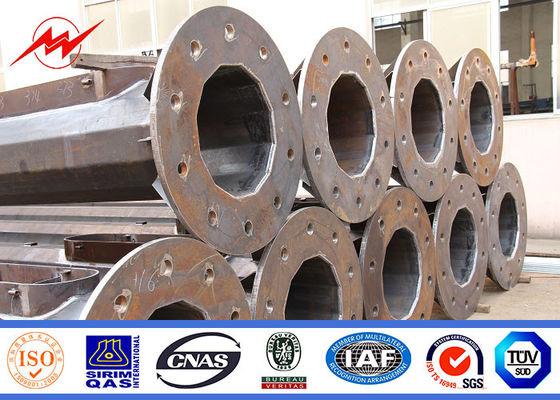 20m coniques haut mât Polonais de 8 lumières/parking Polonais légers avec HPS s'allument