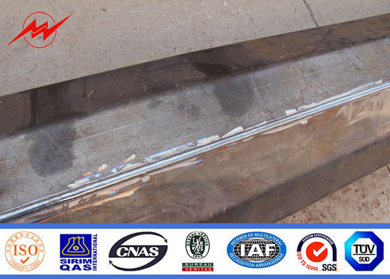 Mât dégrossi multi Polonais de tunnels de 25m haut avec le système de levage 3 millimètres d'épaisseur