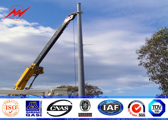 Basses structures métalliques tubulaires octogonales Electric Power Polonais 69kv de la tension 8M