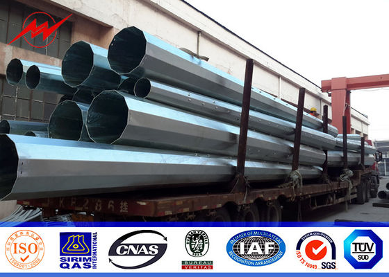 Le bras 69kv rond 10m de trahison joignent le type Polonais de service en acier anti-déflagrant