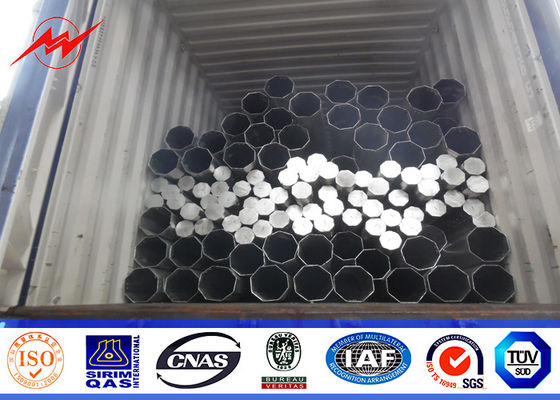 Le bras 69kv rond 10m de trahison joignent le type Polonais de service en acier anti-déflagrant