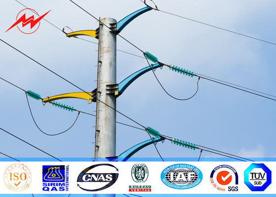 courant électrique en acier Polonais 69kv de soudure supérieure en acier de plat de la charge 1250kg de 70ft