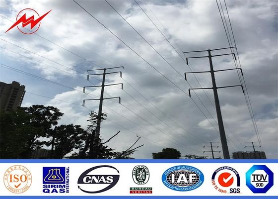 Épaisseur en acier galvanisée antichoc des utilités Q345 Polonais de service 3mm de l'électricité