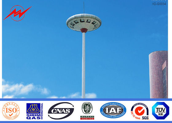 Le haut mât rond anti-corrosif Polonais avec 400w HPS allume des puces de Bridgelux