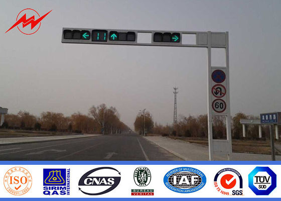 Signaux de guidage simples de feux de signalisation du bras 5M LED de sécurité pour la route