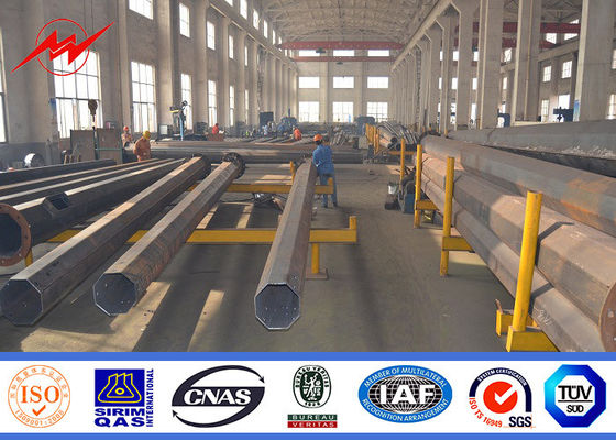 la place extérieure de 11m a galvanisé le parking Polonais léger avec de doubles bras