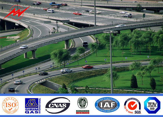 4 haut mât des sections 10mm Polonais léger pour des places de ville de stations de survols