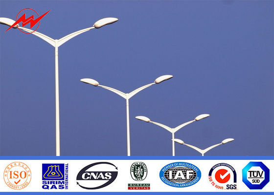 Réverbère anti-corrosif Polonais, épaisseur de Polonais d'éclairage de route 3mm