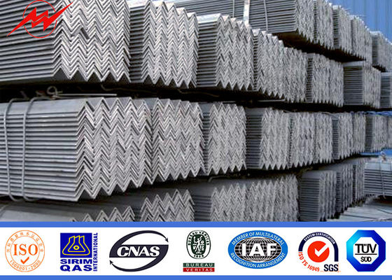 Electric Power dominent l'acier galvanisé S235JR d'angle avec de longueur standard