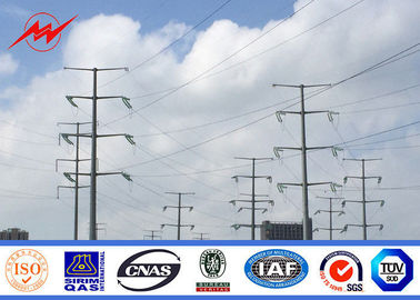 18m 300-1000KG conception de la charge de l'acier pôle de puissance pour la transmission haute tension