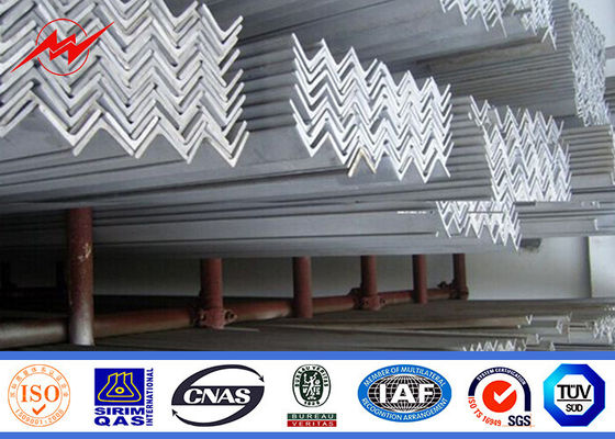 Acier en acier de fer d'angle d'angle égal laminé à chaud de tours de bateaux avec les trous S275JR