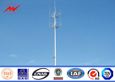 mâts en acier ASTM A 123 de téléphone mobile de la catégorie 355 de 46m