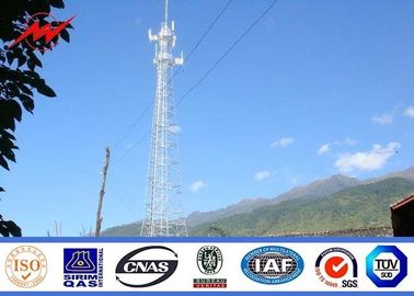 mâts en acier ASTM A 123 de téléphone mobile de la catégorie 355 de 46m
