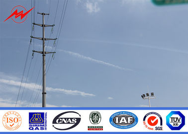 Le courant électrique en acier octogonal Polonais 10m a galvanisé Polonais en acier AWS D 1,1