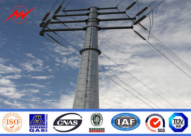 Ligne de transmission électrique conique ronde Polonais pour la ligne aérienne projet