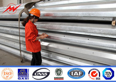 acier Polonais tubulaire de transmission galvanisé par métal de 16m
