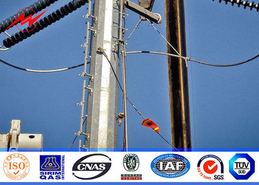 Poteaux électriques en acier galvanisé extérieurs 11,9 m 940 dan