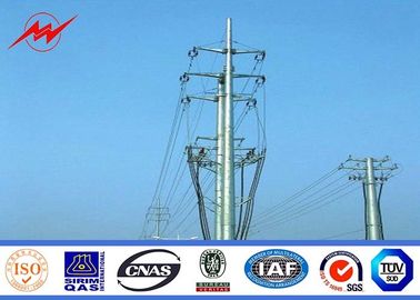 9m 10m 12m 500Dan Poteaux électriques utilitaires pour la ligne de transmission en Afrique Conception forte et robuste
