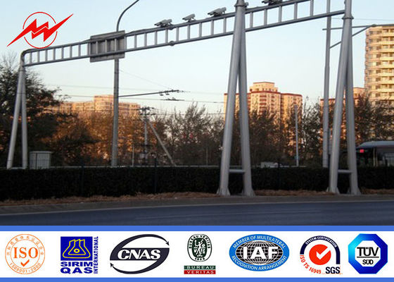 Feu de signalisation de caméra de télévision en circuit fermé/allée galvanisés Polonais légers avec la peinture de poudre