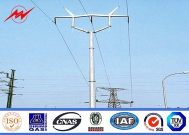 Fer galvanisé Polonais du transport d'énergie en métal 3.5m